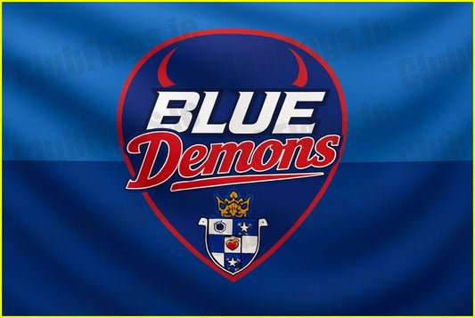 Blue Demons Basketball Club Flag - GAA Clubs