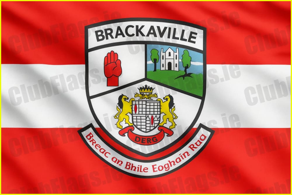 Brackaville Tyrone GAA Club Flag - GAA Clubs