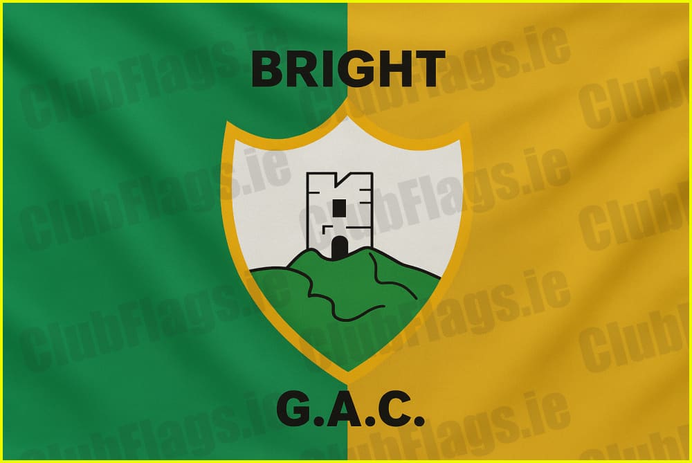 Bright GAA Club Flag - GAA Clubs