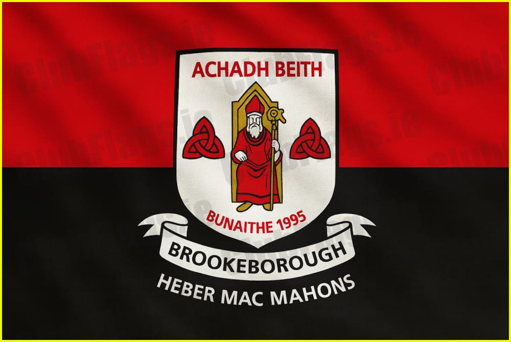 Brookeborough Heber McMahons GAA Club Flag - GAA Clubs