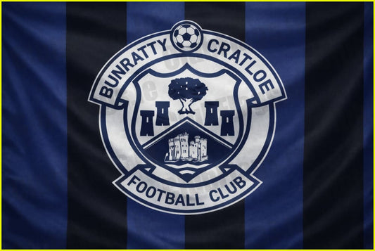 Bunratty Cratloe Football Club Flag - Football Clubs