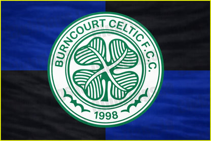 Burncourt Celtic FC Flag - Football Clubs