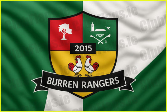 Burren Rangers GAA Club Flag - GAA Clubs