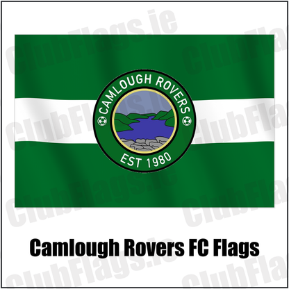 Camlough Rovers FC Flags with the club crest and colours, Armagh Football - ClubFlags.ie