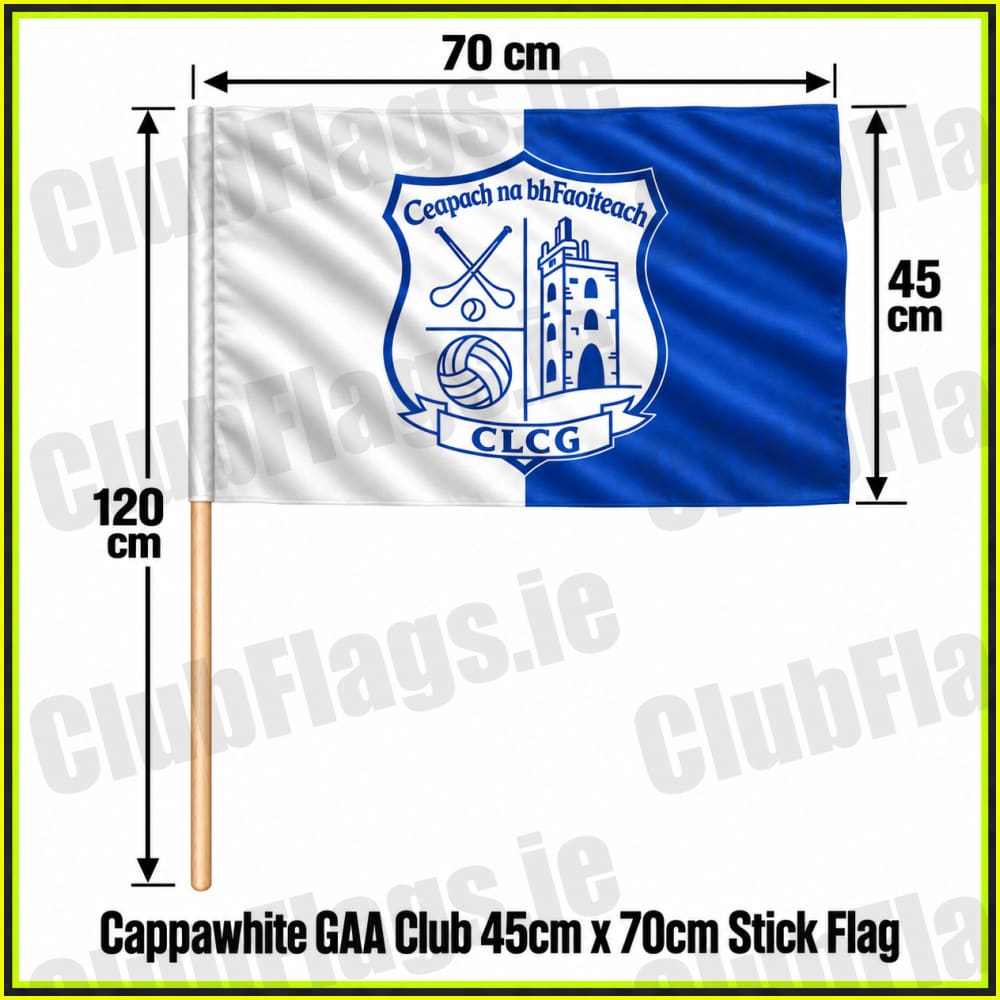 Cappawhite GAA Club 45cm x 70cm Stick Flag