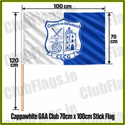 Cappawhite GAA Club 70cm x 100cm Stick Flag