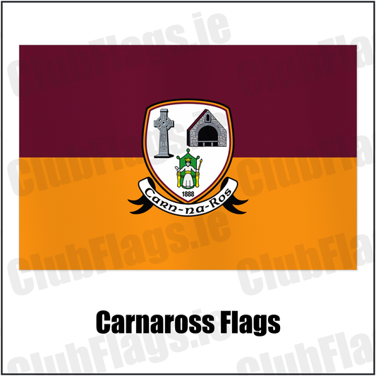 Carnaross Flags with the club crest and colours, Meath GAA - ClubFlags.ie