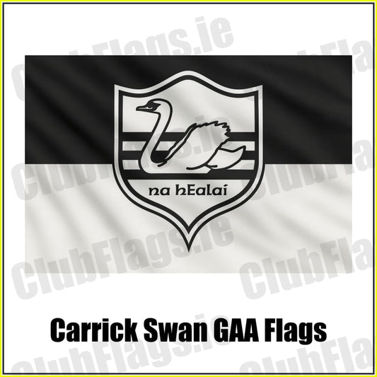 Carrick Swan GAA Flags - ClubFlags.ie