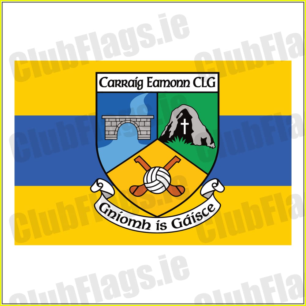 Carrickedmond GAA club flag artwork - ClubFlags.ie