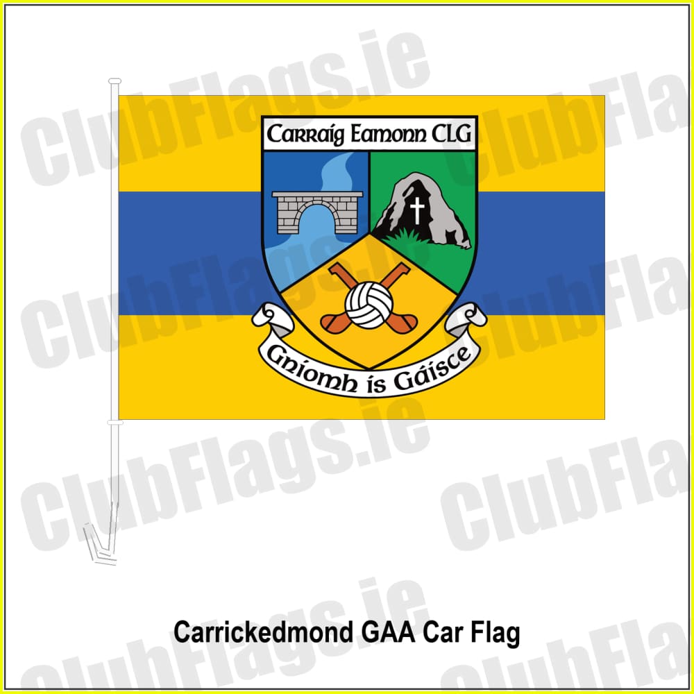 Carrickedmond GAA Car Flag - ClubFlags.ie