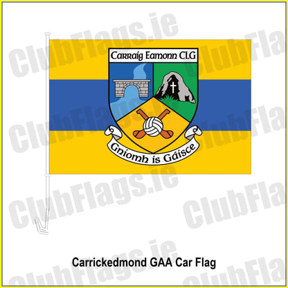 Carrickedmond GAA Car Flag - ClubFlags.ie