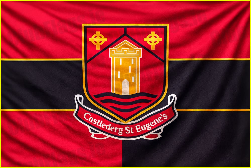 Castlederg St Eugenes GAA Club Flag - GAA Clubs