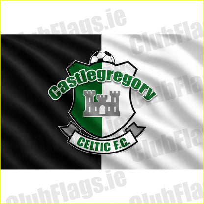 Castlegregory Celtic FC club flag artwork - ClubFlags.ie