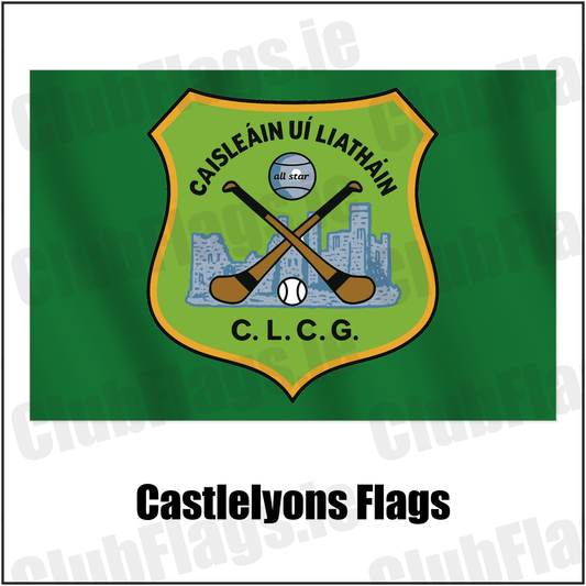 Castlelyons Flags with the verified club crest and colours, Cork GAA - ClubFlags.ie