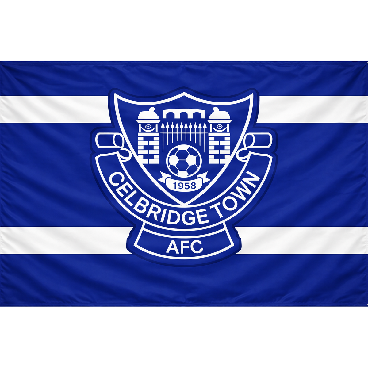 Celbridge Town AFC club flag artwork - ClubFlags.ie