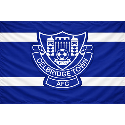Celbridge Town AFC club flag artwork - ClubFlags.ie