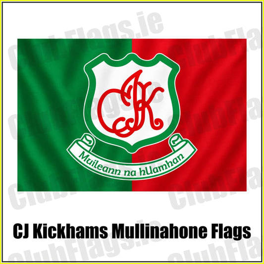 CJ Kickhams Mullinahone Flags - ClubFlags.ie