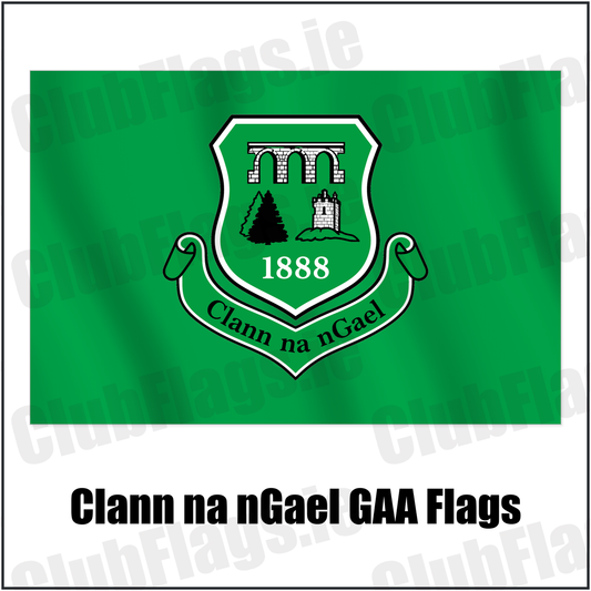 Clann na nGael GAA Flags with the verified club crest and colours, Cork GAA - ClubFlags.ie