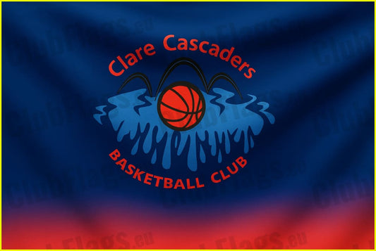 Clare Cascaders Basketball Club Flag