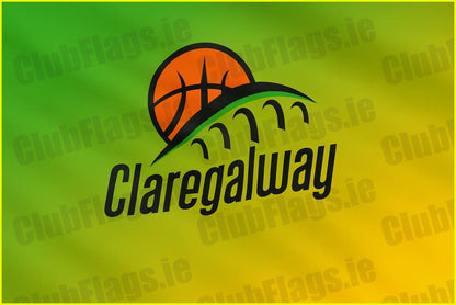 Claregalway Galway Basketball Club Flag - Basketball Clubs