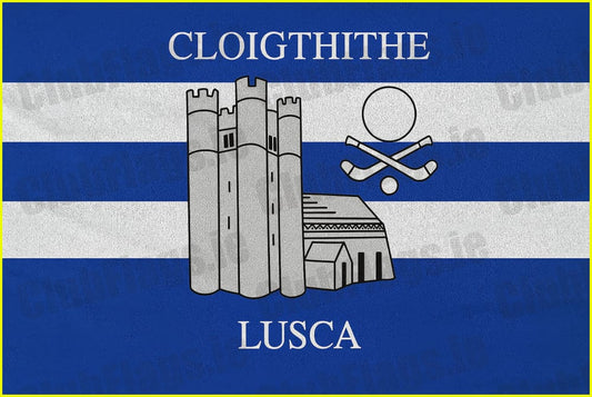Cloigthithe Lusca GAA Club Flag - GAA Clubs
