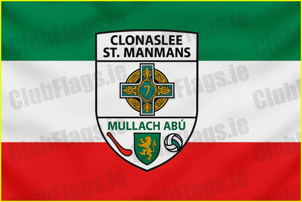 Clonaslee St Manmans GAA Club Flag - GAA Clubs