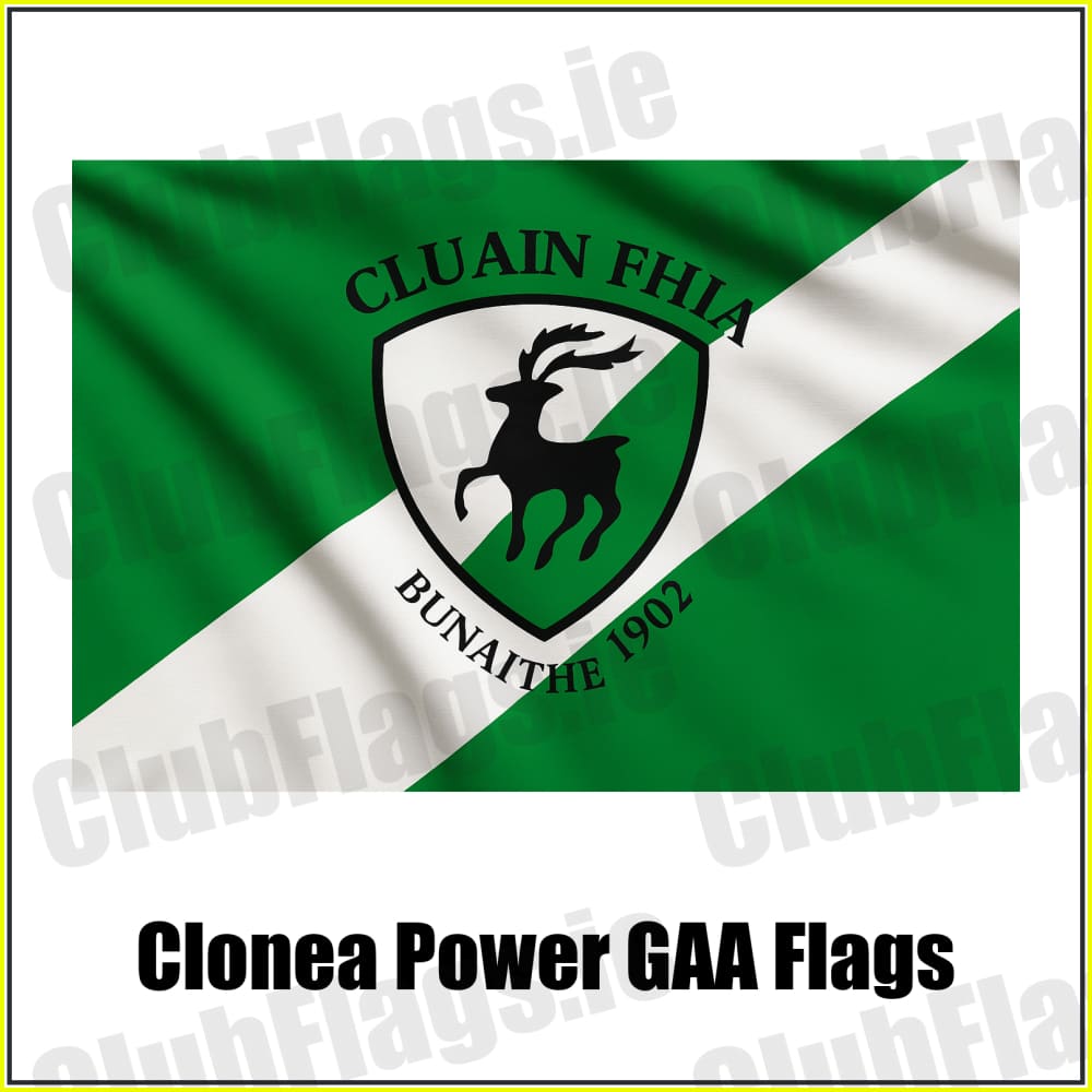 Clonea Power GAA Flags - ClubFlags.ie