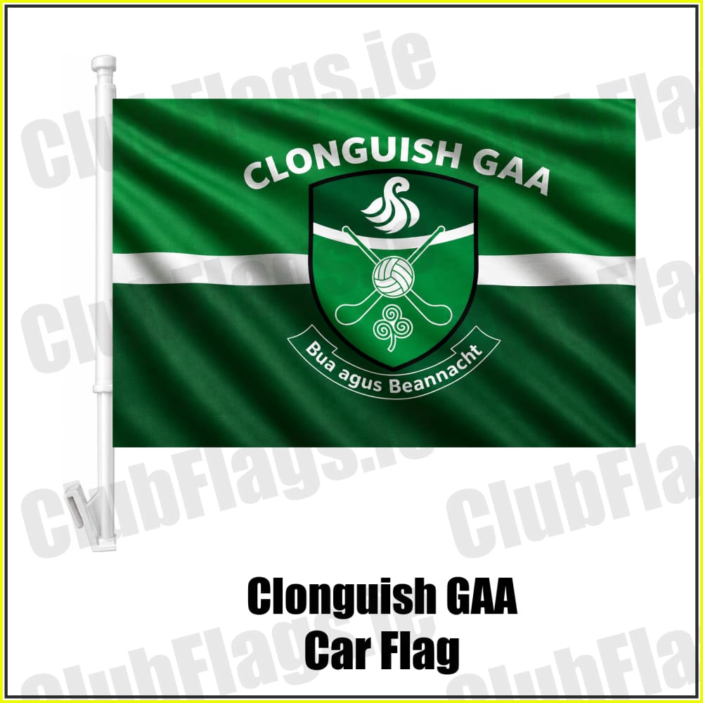 Clonguish GAA Car Flag - ClubFlags.ie