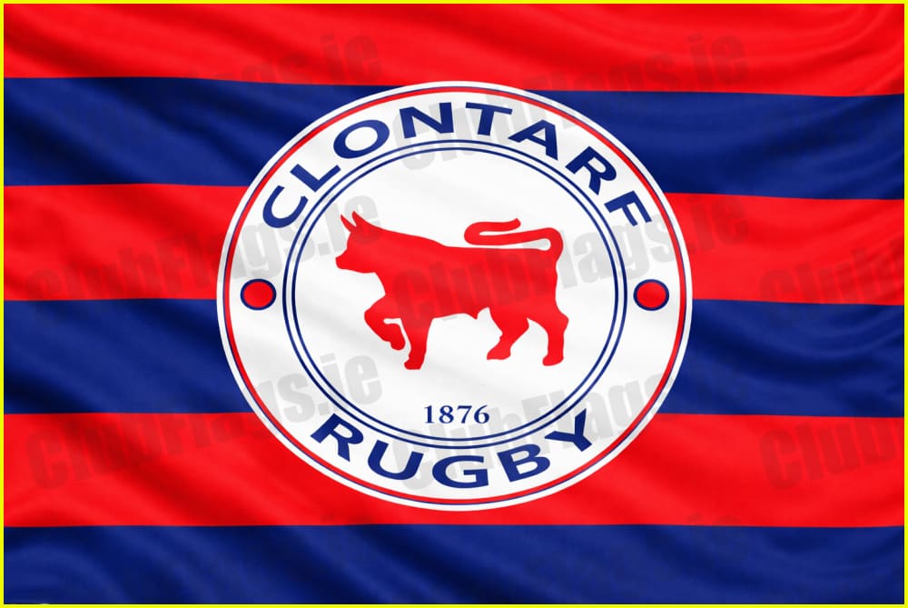 Clontarf Rugby Club Flag - GAA Clubs