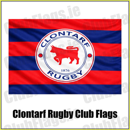 Clontarf Rugby Club Flags - ClubFlags.ie