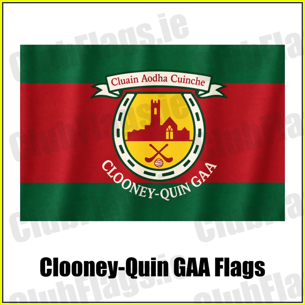 Clooney-Quin GAA Flags - ClubFlags.ie