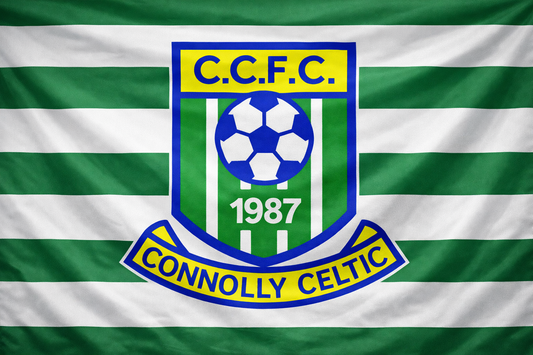 Conolly Celtic FC Club Flag - Football Clubs
