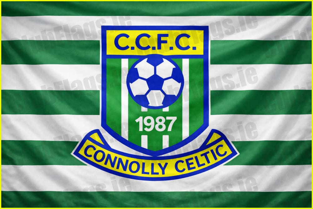 Conolly Celtic FC Club Flag - Football Clubs
