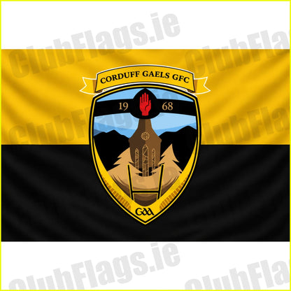 Corduff Gaels GFC original club flag artwork - ClubFlags.ie