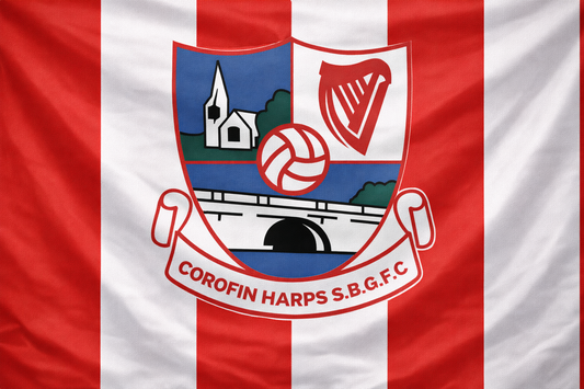 Corofin Harps Football Club Flag - Football Clubs