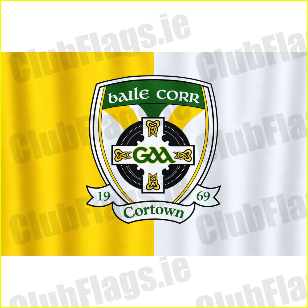 Cortown GAA club flag artwork - ClubFlags.ie