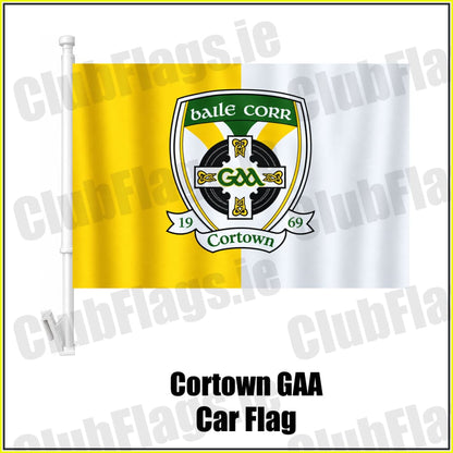Cortown GAA Car Flag - ClubFlags.ie