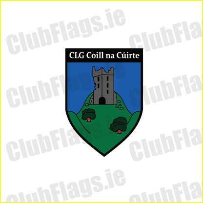 Courtwood GAA club flag artwork - ClubFlags.ie