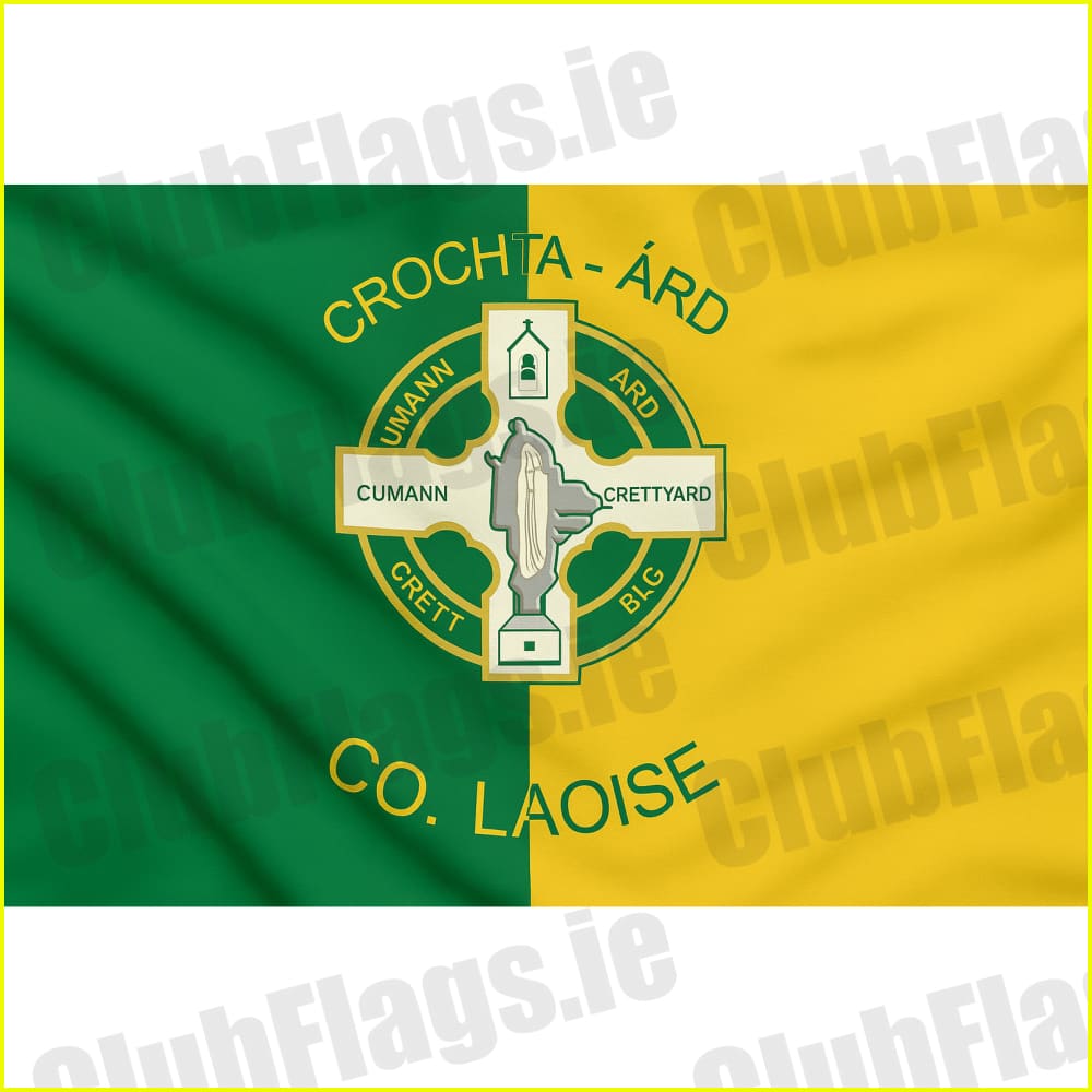 Crettyard GAA club flag artwork - ClubFlags.ie