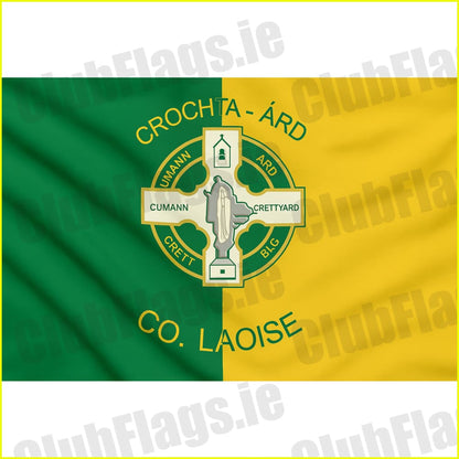 Crettyard GAA club flag artwork - ClubFlags.ie