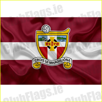 Crossmolina Deel Rovers GAA club flag artwork - ClubFlags.ie
