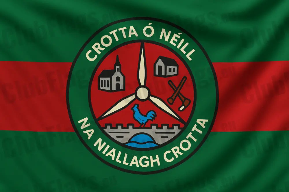 Crotta Ó Néill’s GAA Club Flags GAA Clubs