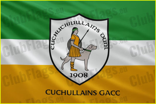 Cuchullains GAC Club Flag - GAA Clubs