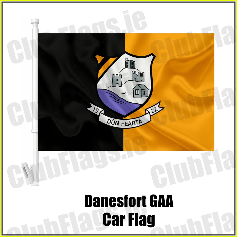 Danesfort GAA Car Flag - ClubFlags.ie