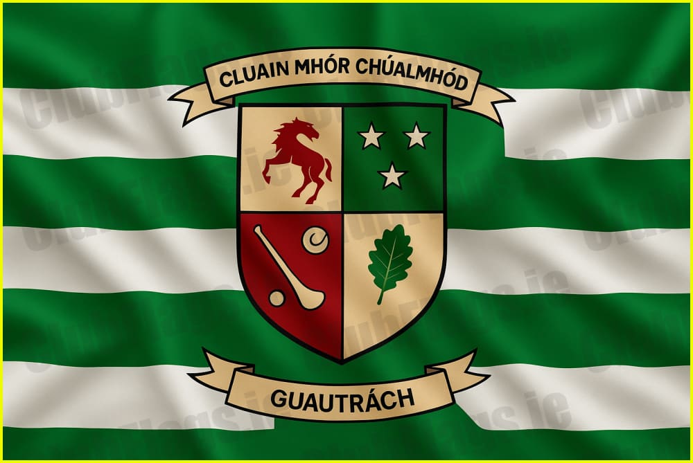 Davitts Antrim GAC Club Flags - GAA Clubs