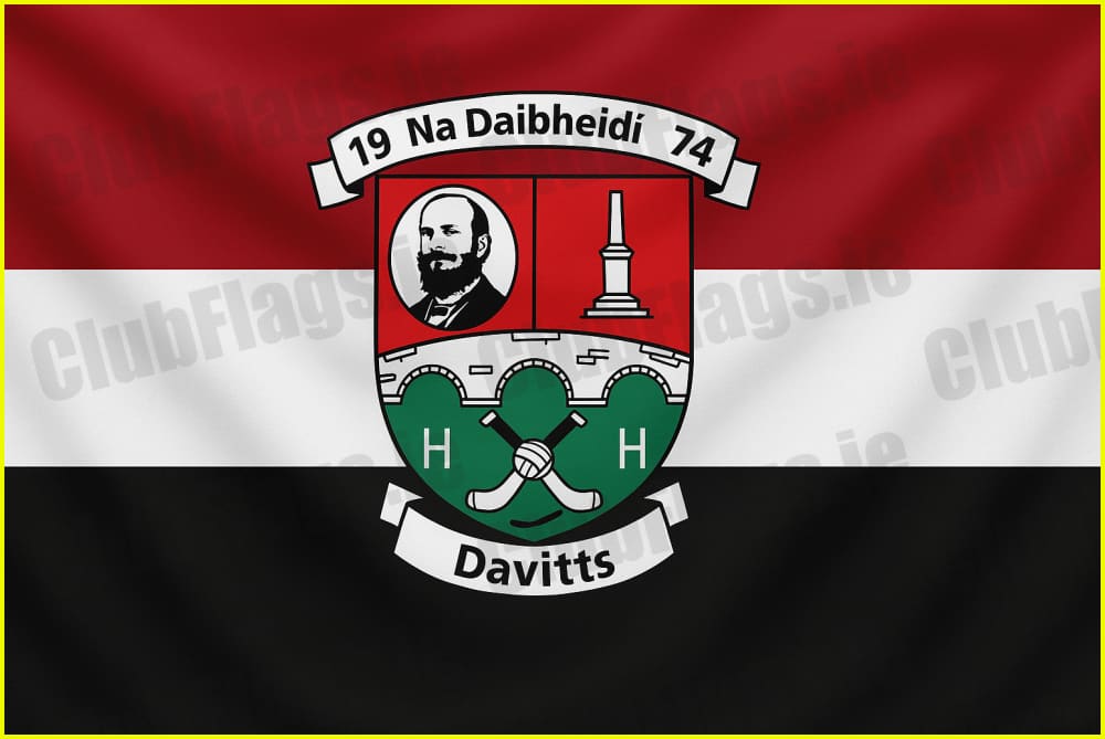 Davitts GAA Club Flag - GAA Clubs