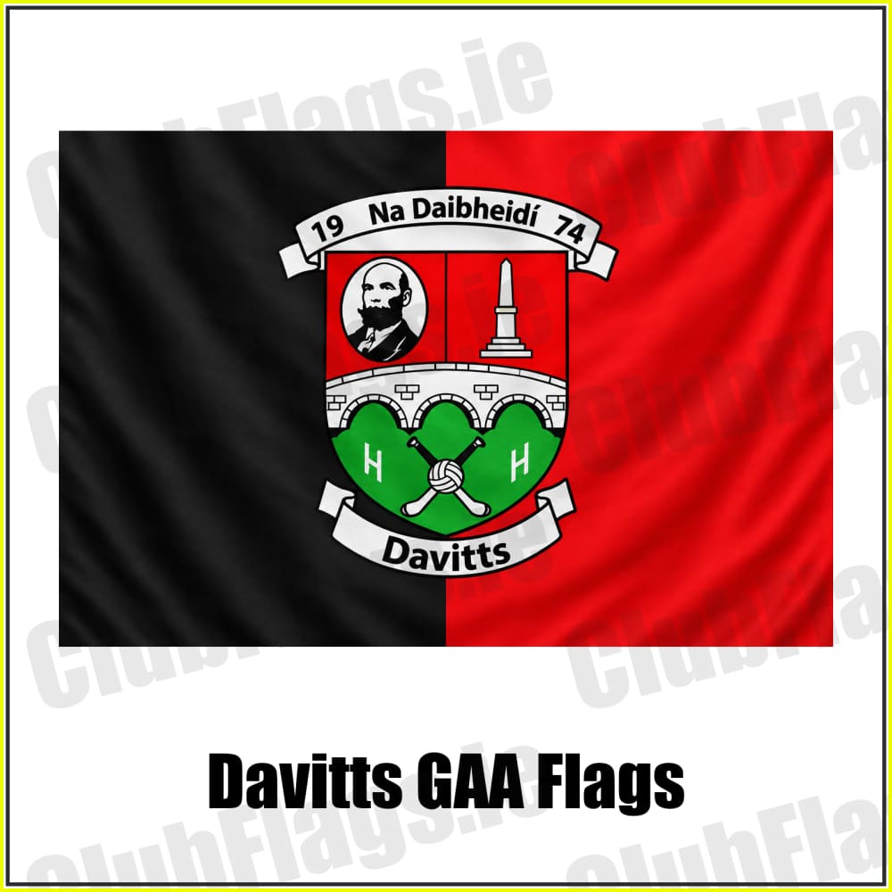 Davitts GAA Flags - ClubFlags.ie