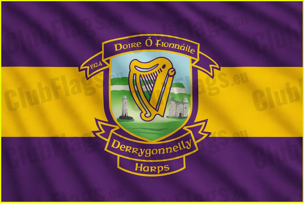 Derrygonnelly Harps GAA Club Flag GAA Clubs