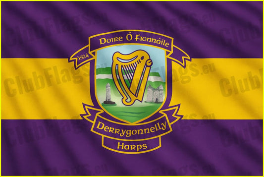 Derrygonnelly Harps GAA Club Flag - GAA Clubs