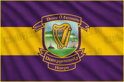 Derrygonnelly Harps GAA Club Flag - GAA Clubs